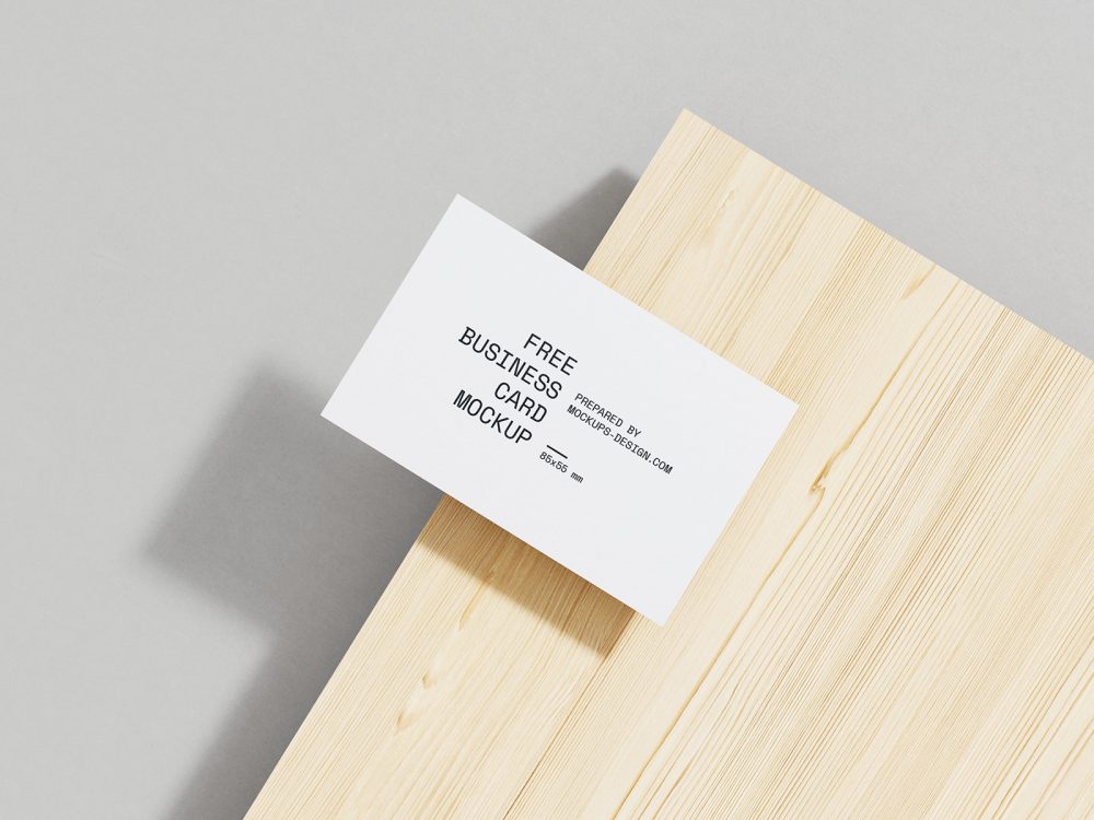 Minimal Business Card Mockup