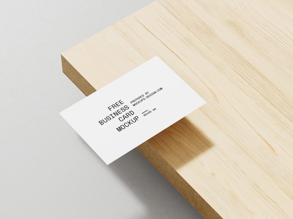 Minimal Business Card Mockup