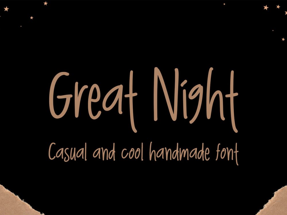 Great Night Free Font