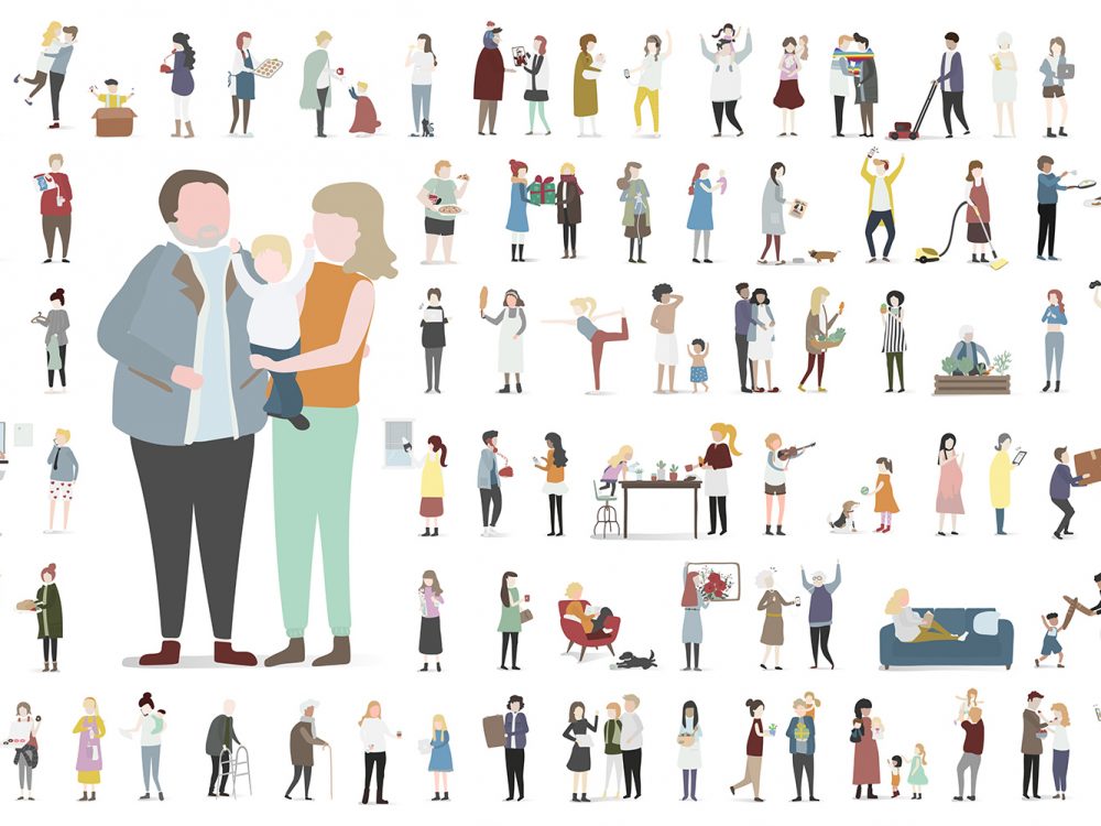 Home and Family Vector Icons