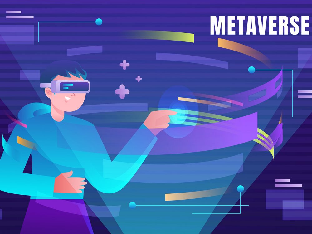 Metaverse Free Vector Illustration