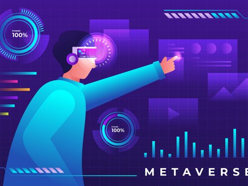 Metaverse Free Vector Illustration