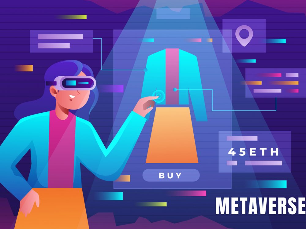 Metaverse Free Vector Illustration