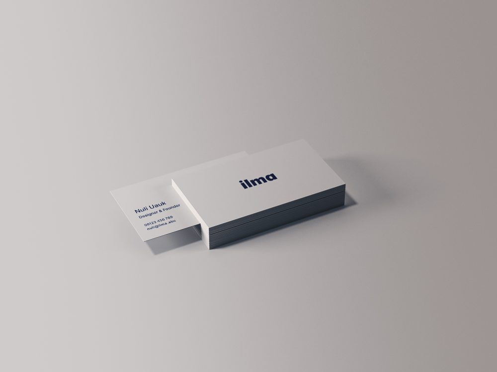 Minimal Business Card Mockup