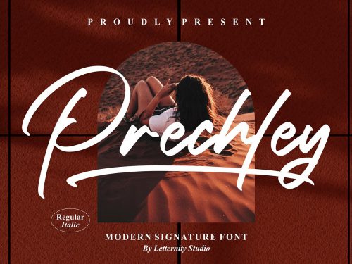 Prechley Free Font