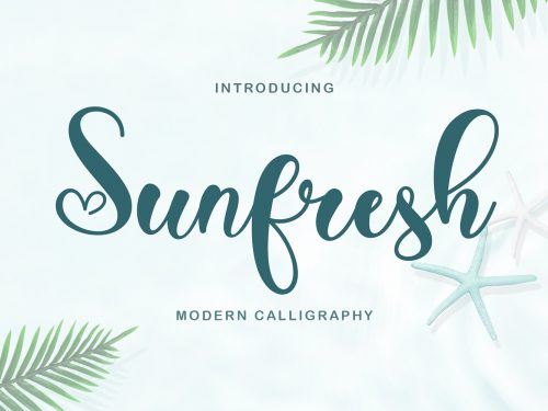 Sunfresh Free Font
