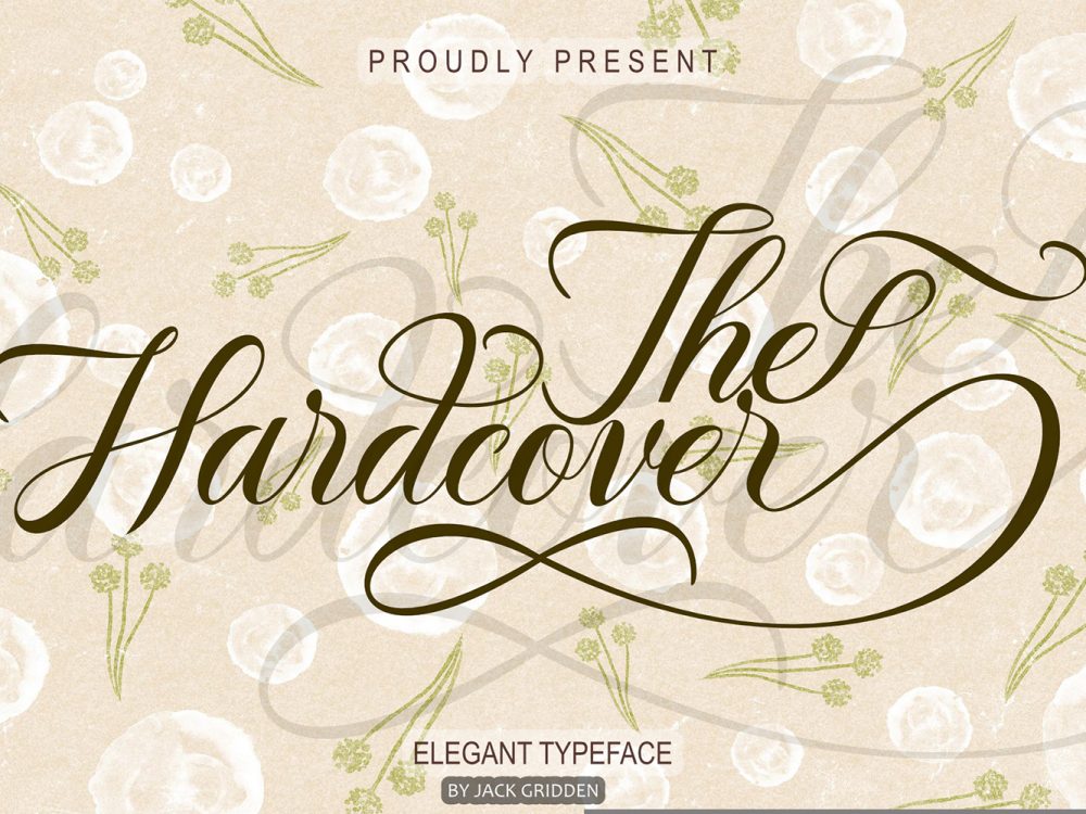 The Hardcover Free Font