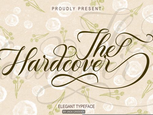 The Hardcover Free Font