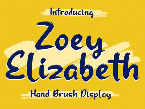 Zoey Elizabeth Free Font