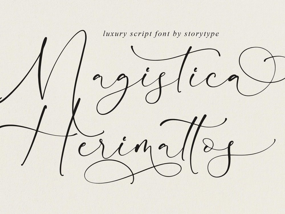 Magistica Herimattos Free Font