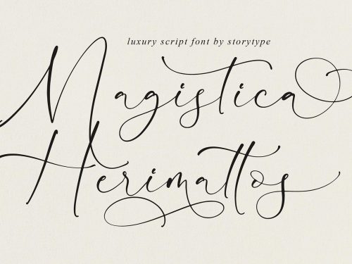 Magistica Herimattos Free Font