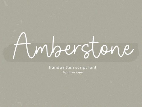 Amberstone Free Font
