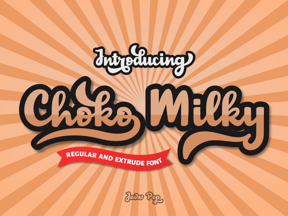 Choko Milky Free Font