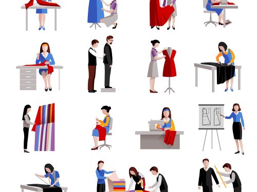 Dressmaker Free Icons Set