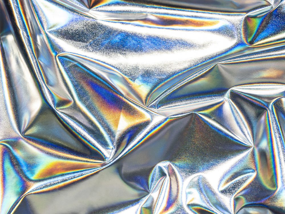 Free Photo Metallic Holographic Background