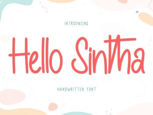 Hello Sintha Free Font