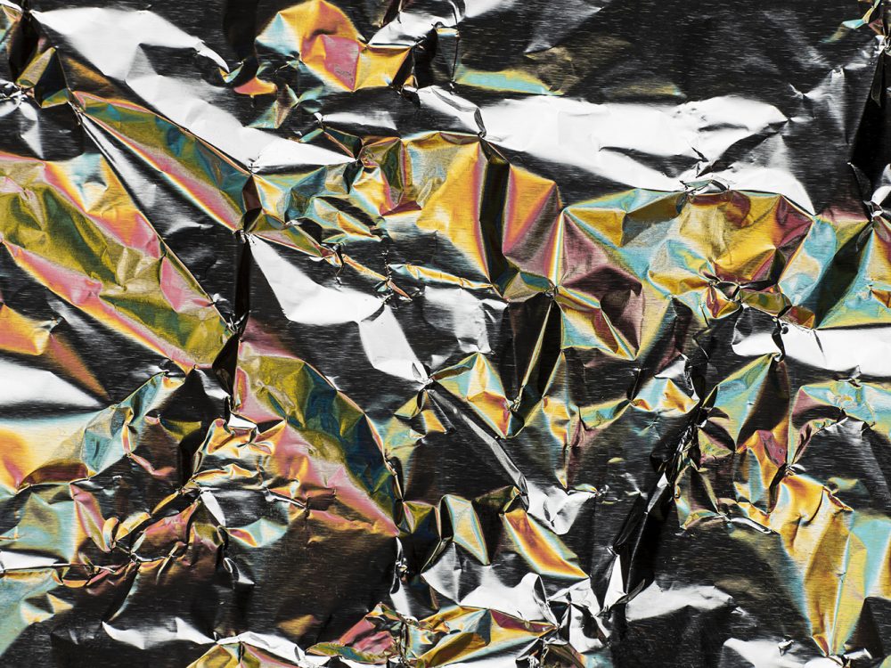 Metallic Holographic Free Background