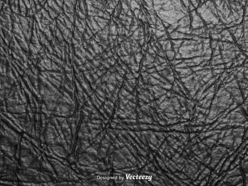 Realistic Crumpled Black Texture