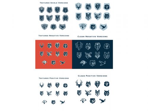 Savage Animals Vector Bundle