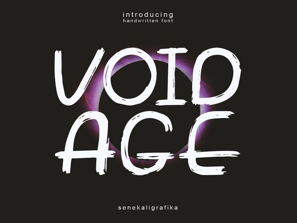 Void Age Free Font