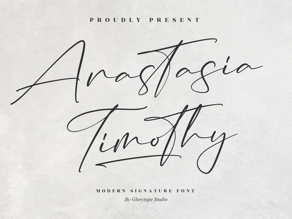 Anastasia Timothy Free Font