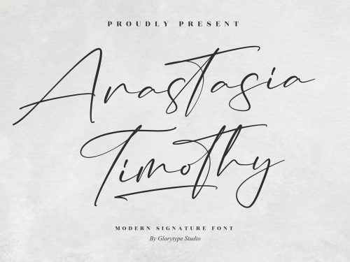 Anastasia Timothy Free Font