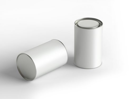 Coffee Tin Can Packaging Free Mockup