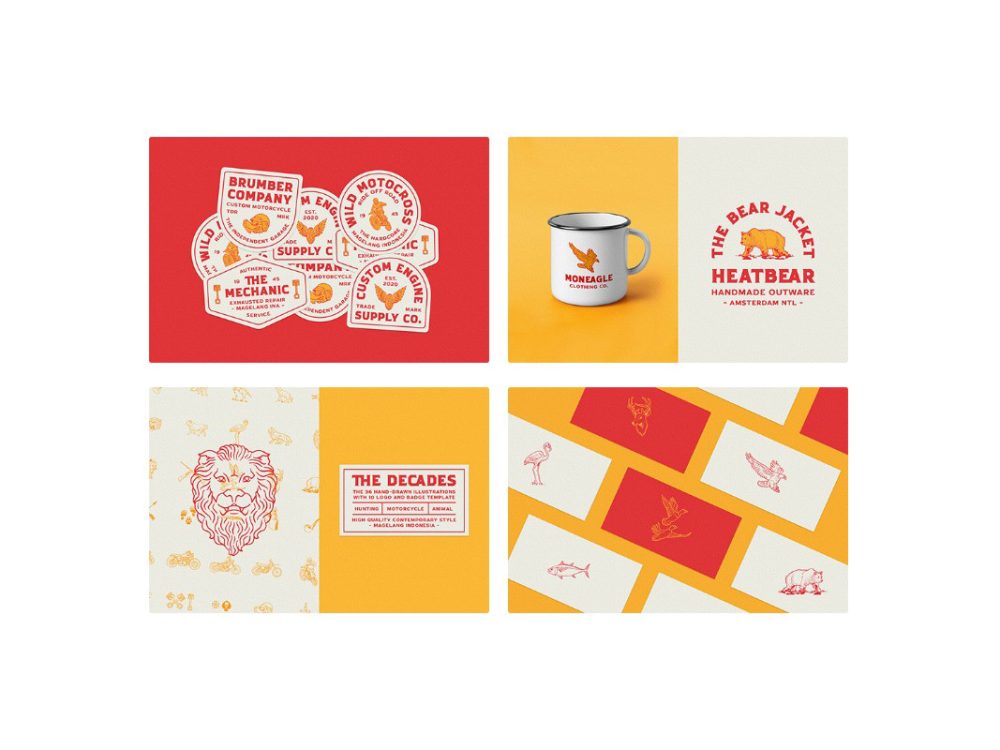 Decades: Badge & Logo Templates