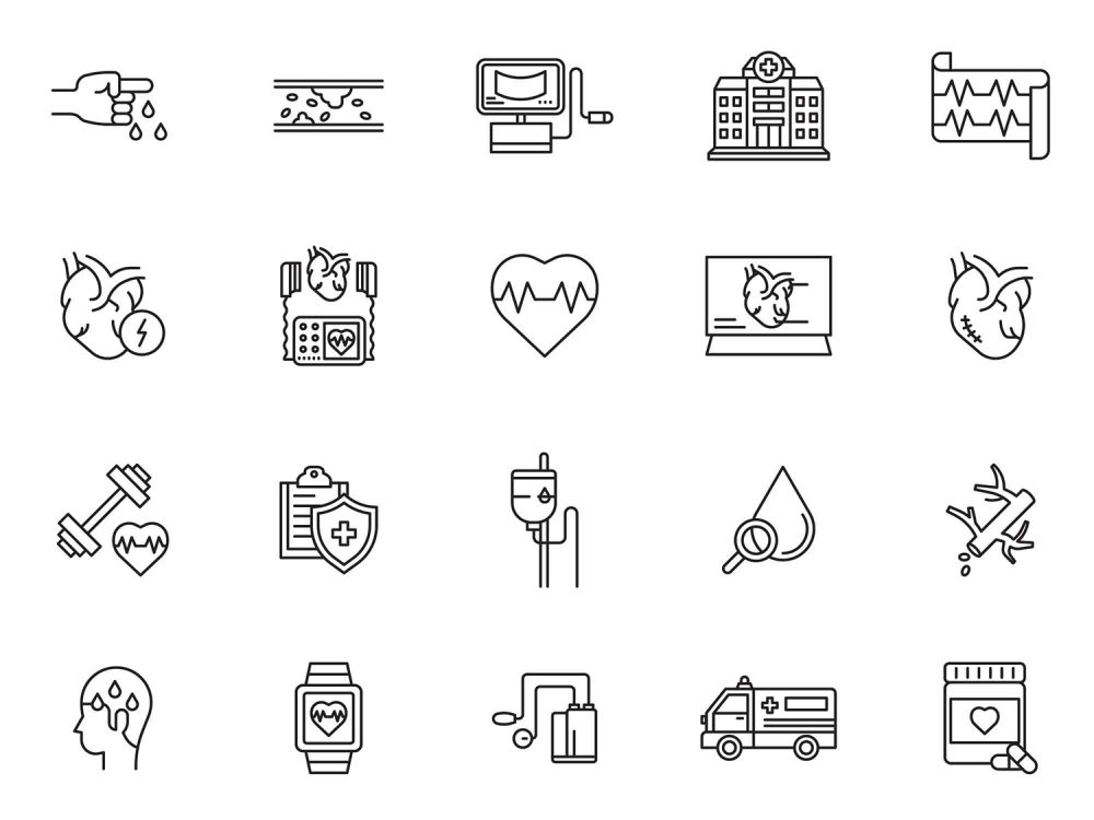 Heart Attack Free Icons