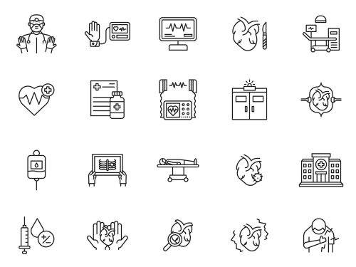 Heart Surgery Free Icons
