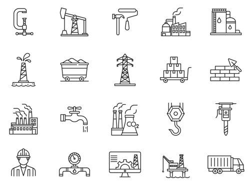 Industrial Vector Icons