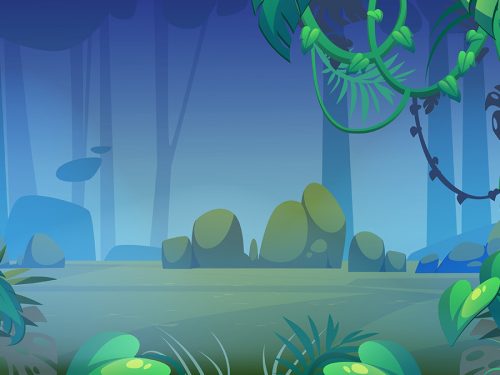 Jungle or Rainforest Landscape Tropical Forest Free Background