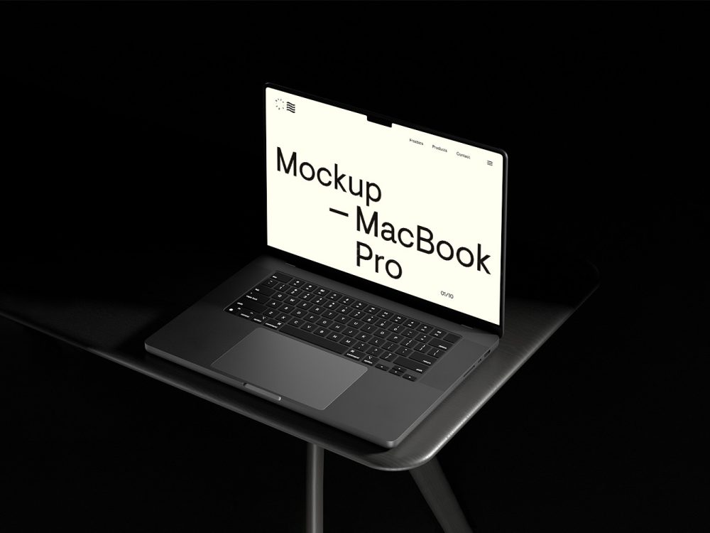 MacBook Pro Free Mockup
