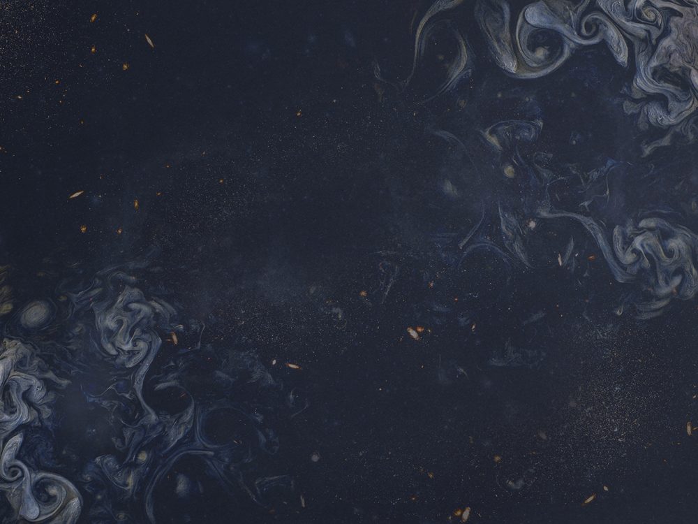 Photo Abstract Blue Painting Background