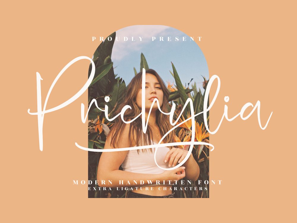 Prichylia Free Font