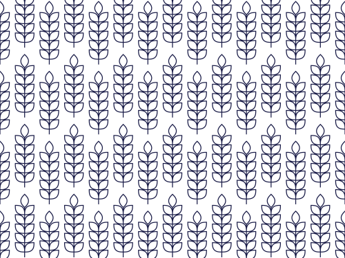 Seamless Wheat Ears Free Pattern