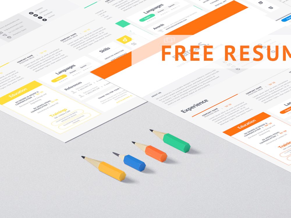 A4 / US Letter Resume Template