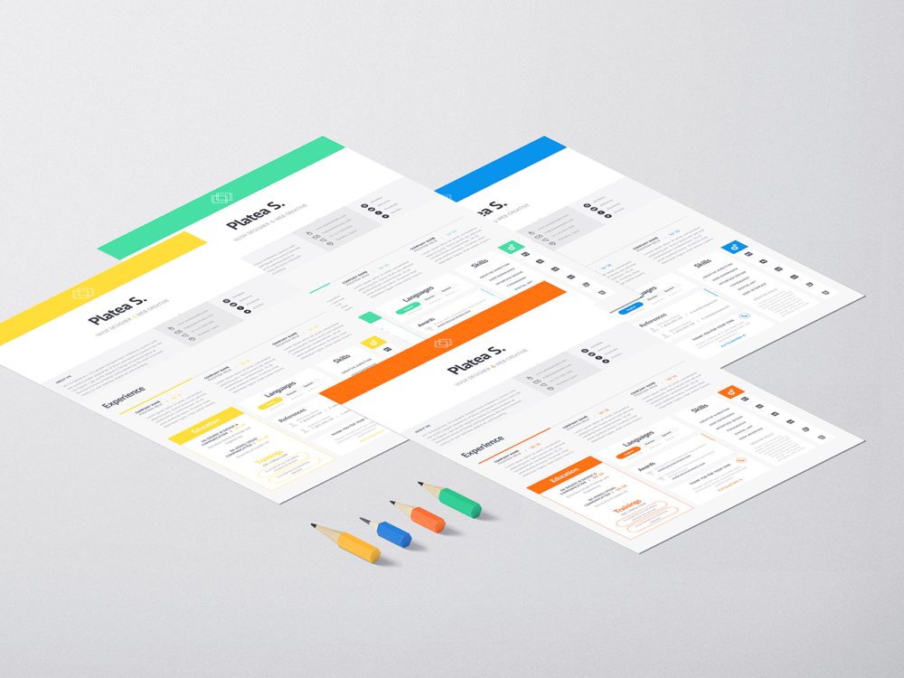 A4 / US Letter Resume Template