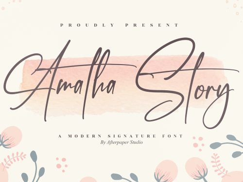 Amatha Story Free Font