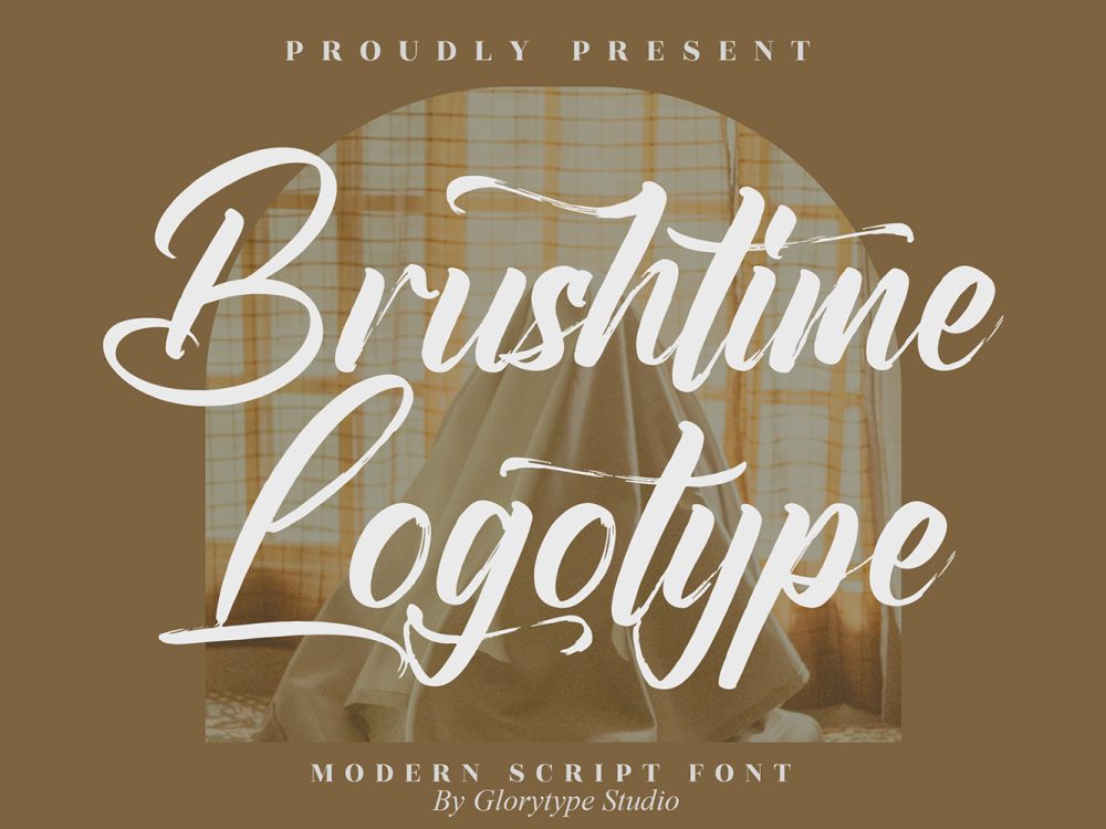 Brushtime Logotype Free Font