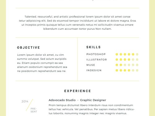 Clean Resume Template