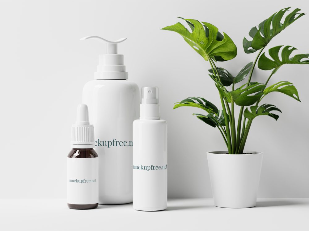 Cosmetic Packaging Free Mockup