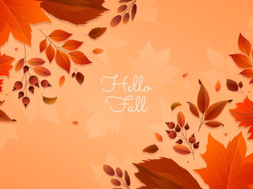 Fall Season Celebration Background