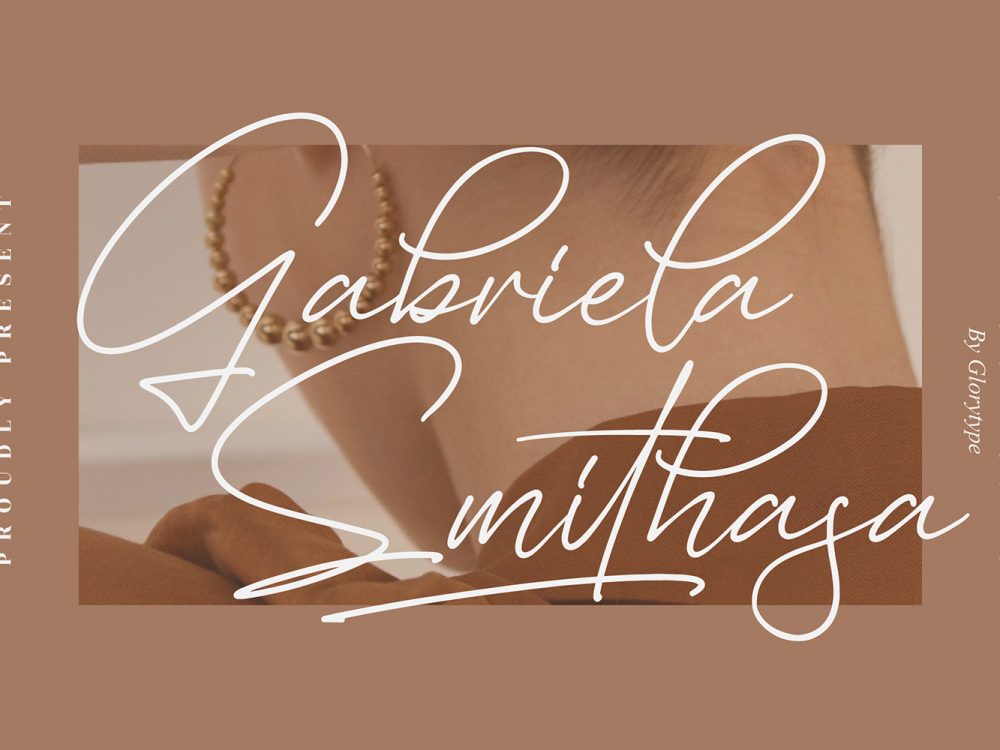 Gabriela Smithasa Free Font