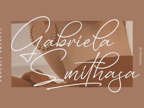 Gabriela Smithasa Free Font