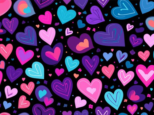 Heart Goodle Pattern