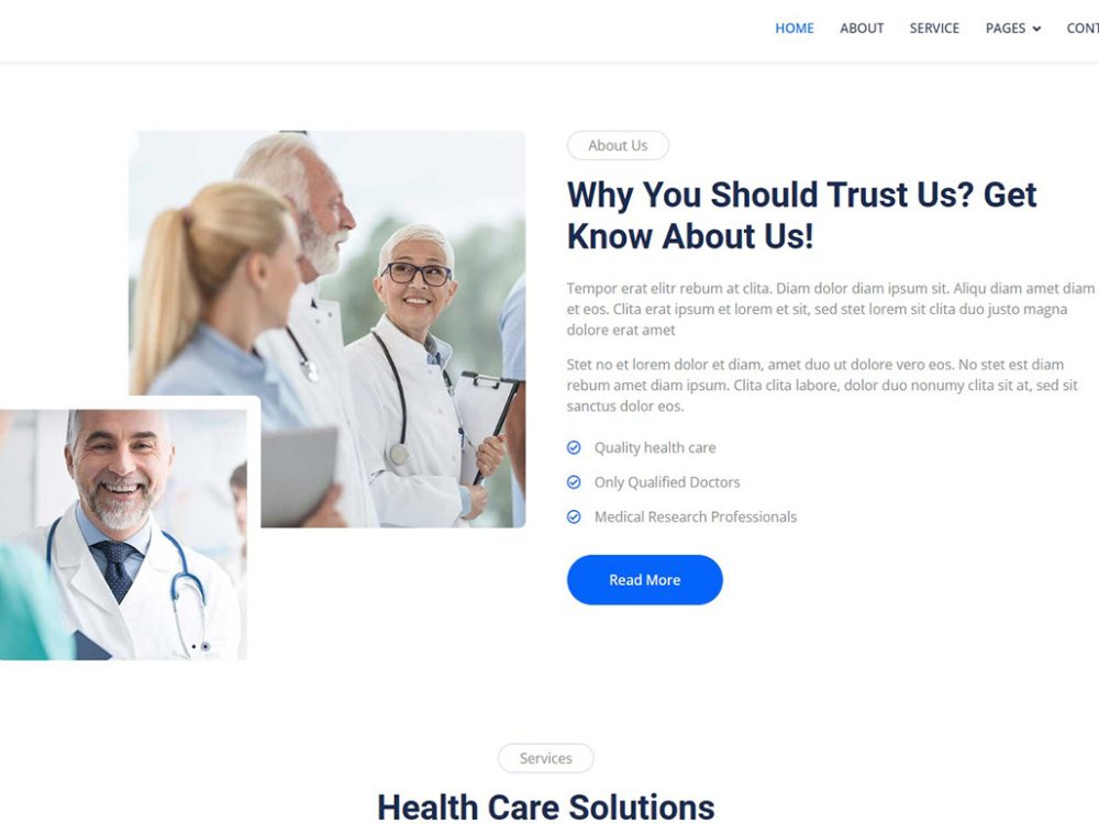 Klinik Free CSS Template
