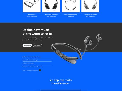 Landing Page Website Free Tempate