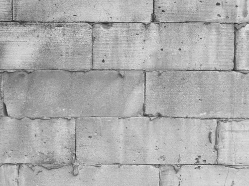 Light Brick with Cement on the Wall Texture