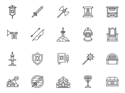 Medieval Era Icons
